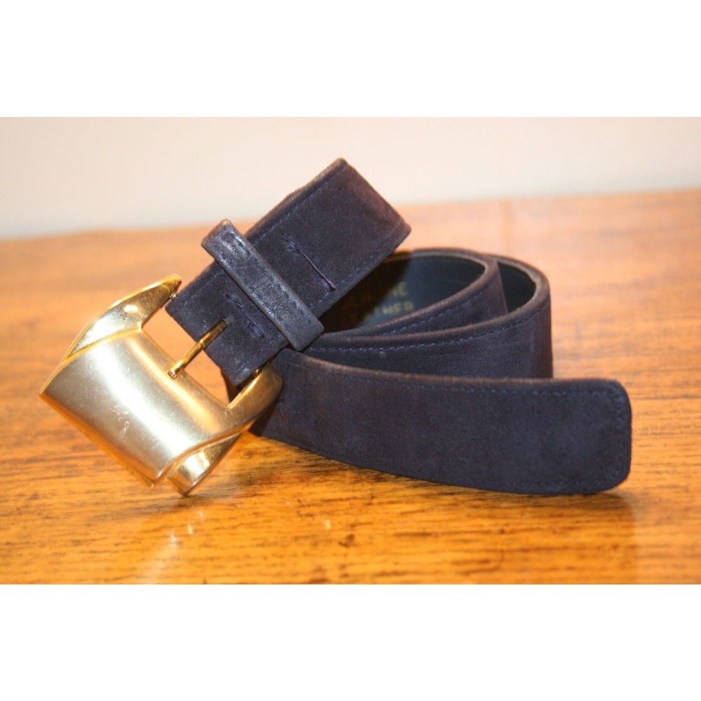 VGT PURPLE LEATHER Belt,vintage women leather belt,small woman leather belt